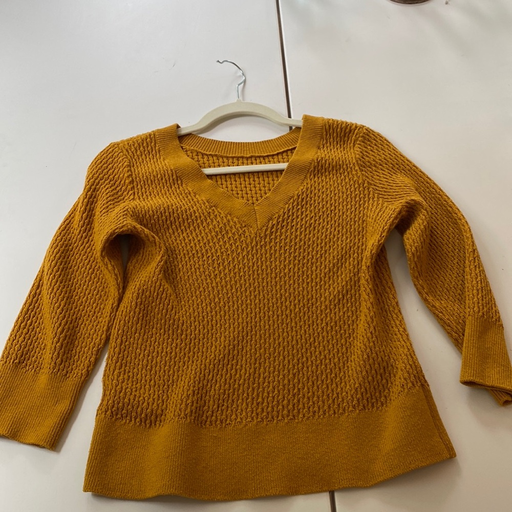 Gently used reversible crew neck/v neck sweater